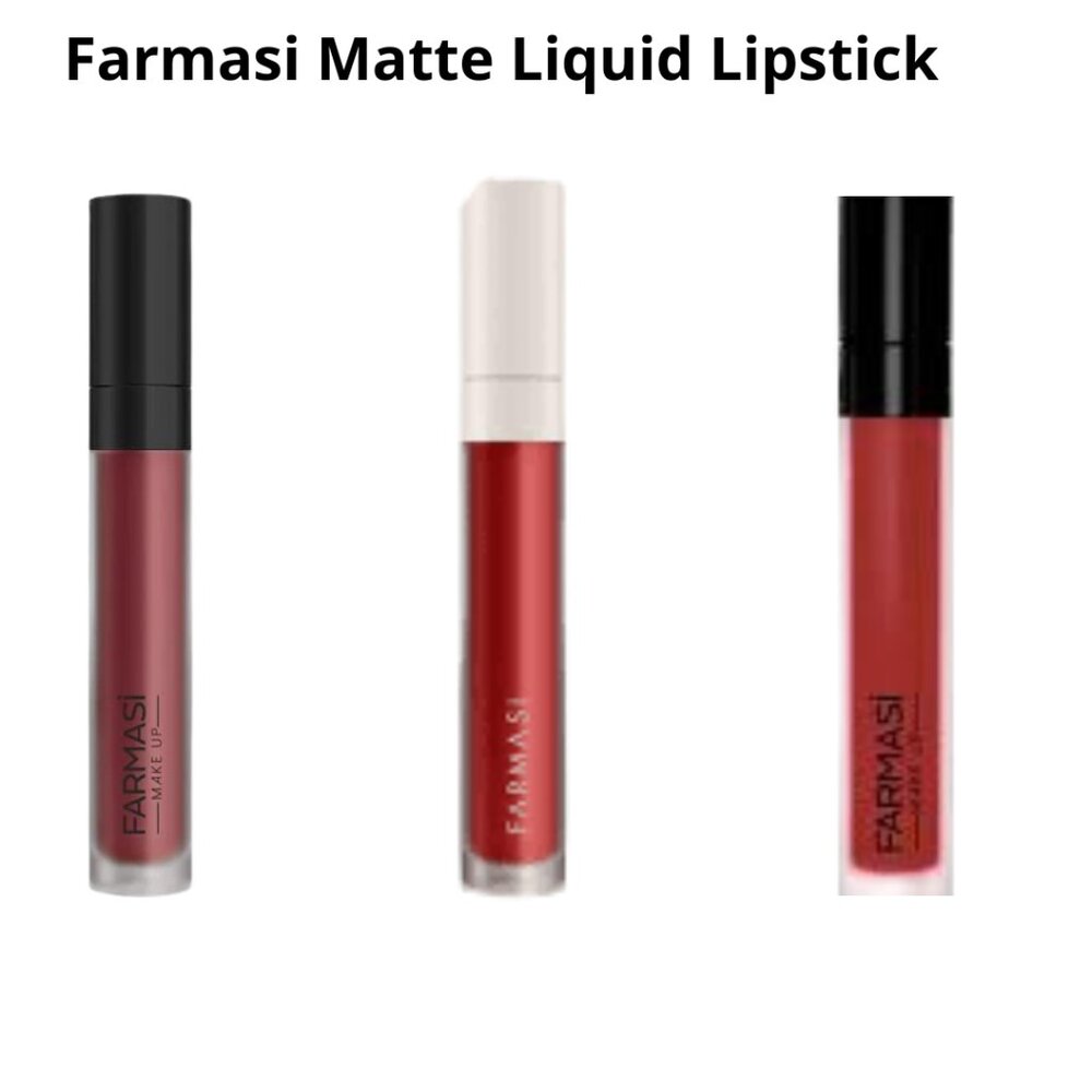 3 Farmasi Matte Liquid Lipsticks